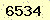 請輸入此驗證碼 : 6534
