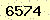 請輸入此驗證碼 : 6574