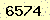請輸入此驗證碼 : 6574