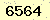請輸入此驗證碼 : 6564
