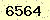 請輸入此驗證碼 : 6564