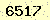 請輸入此驗證碼 : 6517