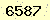 請輸入此驗證碼 : 6587