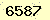 請輸入此驗證碼 : 6587
