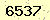 請輸入此驗證碼 : 6537
