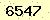 請輸入此驗證碼 : 6547