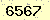 請輸入此驗證碼 : 6567