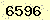 請輸入此驗證碼 : 6596