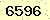 請輸入此驗證碼 : 6596