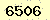 請輸入此驗證碼 : 6506