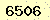 請輸入此驗證碼 : 6506