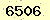 請輸入此驗證碼 : 6506