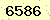 請輸入此驗證碼 : 6586