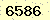 請輸入此驗證碼 : 6586