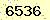 請輸入此驗證碼 : 6536