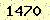 請輸入此驗證碼 : 1470