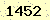 請輸入此驗證碼 : 1452
