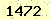 請輸入此驗證碼 : 1472