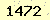 請輸入此驗證碼 : 1472