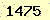 請輸入此驗證碼 : 1475