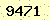 請輸入此驗證碼 : 9471