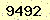請輸入此驗證碼 : 9492