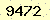 請輸入此驗證碼 : 9472