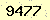 請輸入此驗證碼 : 9477