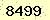 請輸入此驗證碼 : 8499