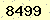 請輸入此驗證碼 : 8499