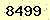 請輸入此驗證碼 : 8499