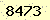 請輸入此驗證碼 : 8473