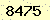 請輸入此驗證碼 : 8475