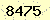 請輸入此驗證碼 : 8475