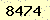 請輸入此驗證碼 : 8474
