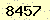 請輸入此驗證碼 : 8457