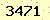 請輸入此驗證碼 : 3471