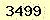請輸入此驗證碼 : 3499
