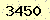 請輸入此驗證碼 : 3450