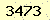 請輸入此驗證碼 : 3473