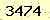 請輸入此驗證碼 : 3474