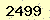 請輸入此驗證碼 : 2499