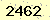 請輸入此驗證碼 : 2462