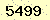 請輸入此驗證碼 : 5499