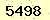 請輸入此驗證碼 : 5498