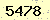 請輸入此驗證碼 : 5478
