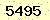 請輸入此驗證碼 : 5495