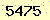 請輸入此驗證碼 : 5475