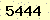 請輸入此驗證碼 : 5444