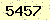 請輸入此驗證碼 : 5457